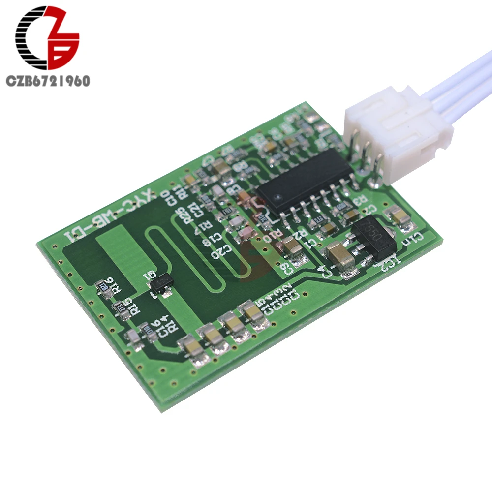 DC 3 V 5V 12V микроволновый радар датчик переключатель модуль TTL движения