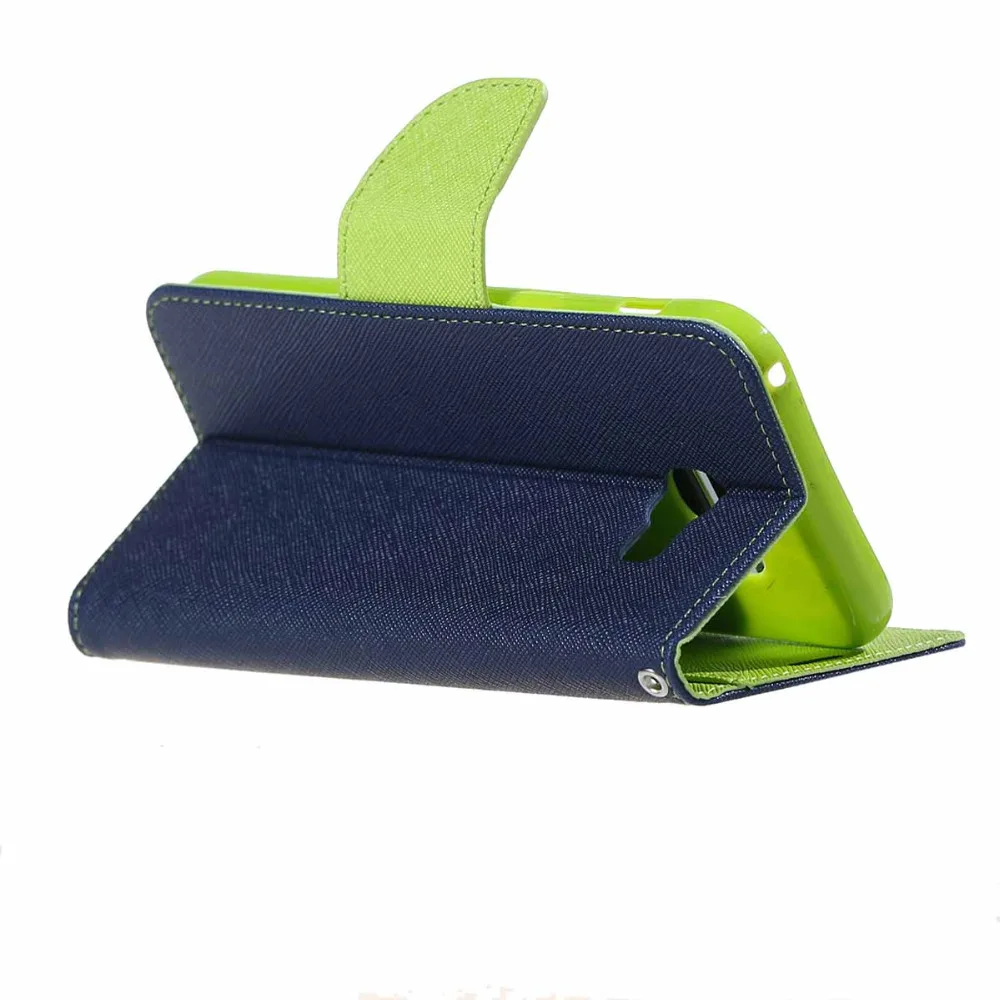 Необычные Дневник Кожаный Бумажник флип с Держателя карты Стенд Cover Case для Samsung