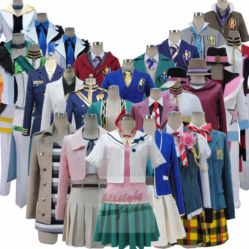 Uta no Prince sama Nanami Haruka Shinomiya Natsuki женский мужской костюм для косплея аниме|Костюмы