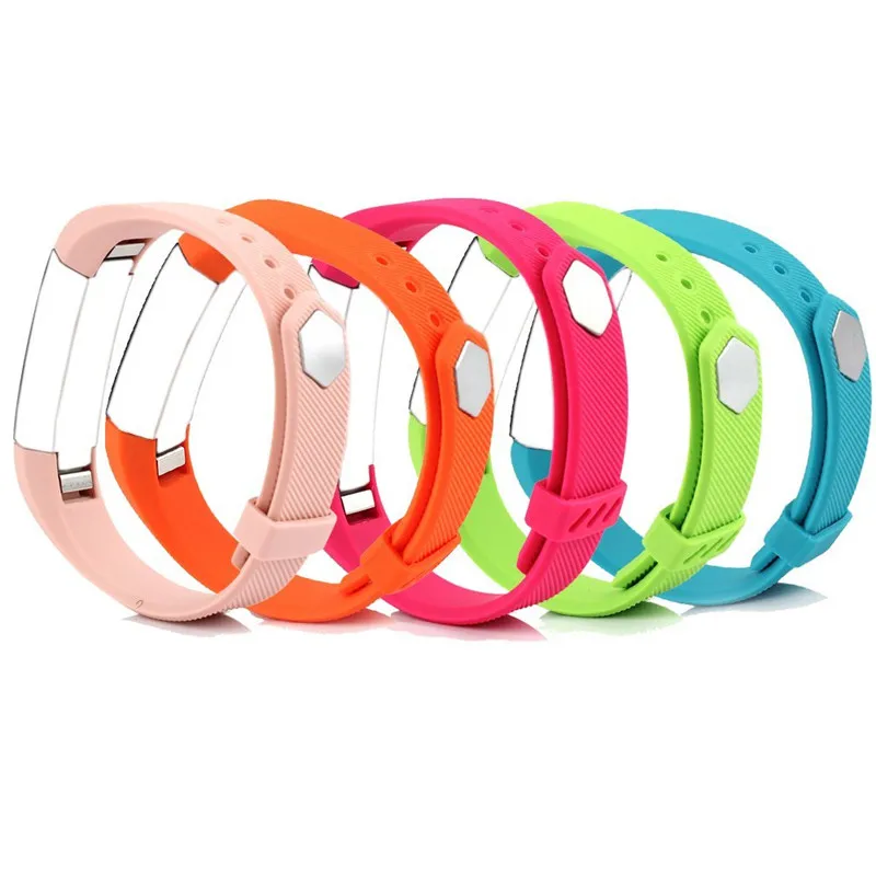 Bemorcabo роскошный силиконовый для часов Ремешок Для Fitbit Alta мягкий сменный браслет с