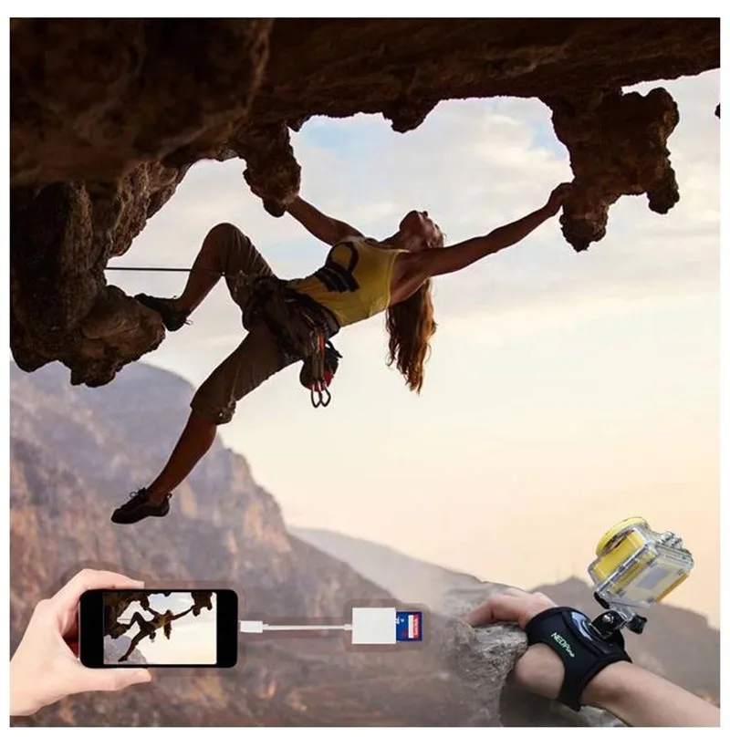 SD Card Reader Камера комплект Тип C USB OTG картридер кабель для передачи данных