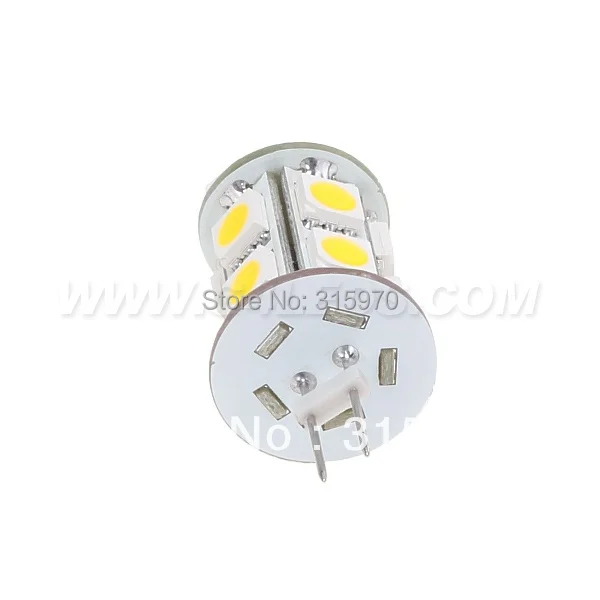 Диммируемая Светодиодная лампа G6.35 GY6.35 13Led 5050SMD лампа 12VDC& 12VAC 2,5 Вт белый теплый белый 260-286LM точечная лампа DIY 1 шт./партия