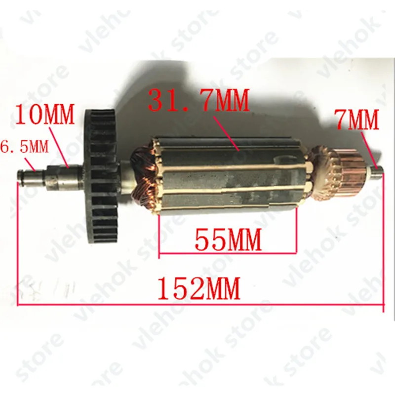220 240 В арматурный ротор замена для Makita MT953 MT 953 угловая шлифовальная машина