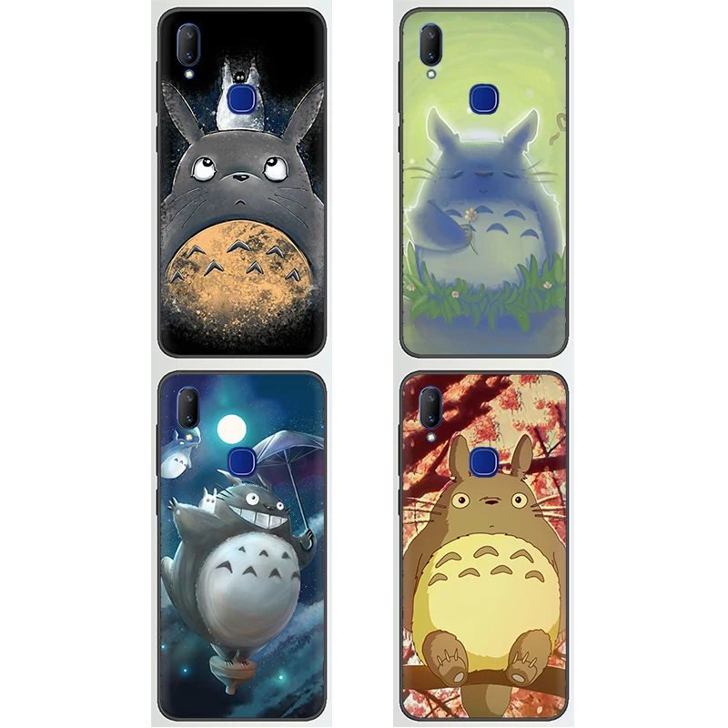 Силиконовый чехол для телефона My neighter Totoro VIVO V15 V11 Pro V9 V7 V5 Y17 Y55s Y69 Y71 Y81s Y91C Y93 Y66 X9s |