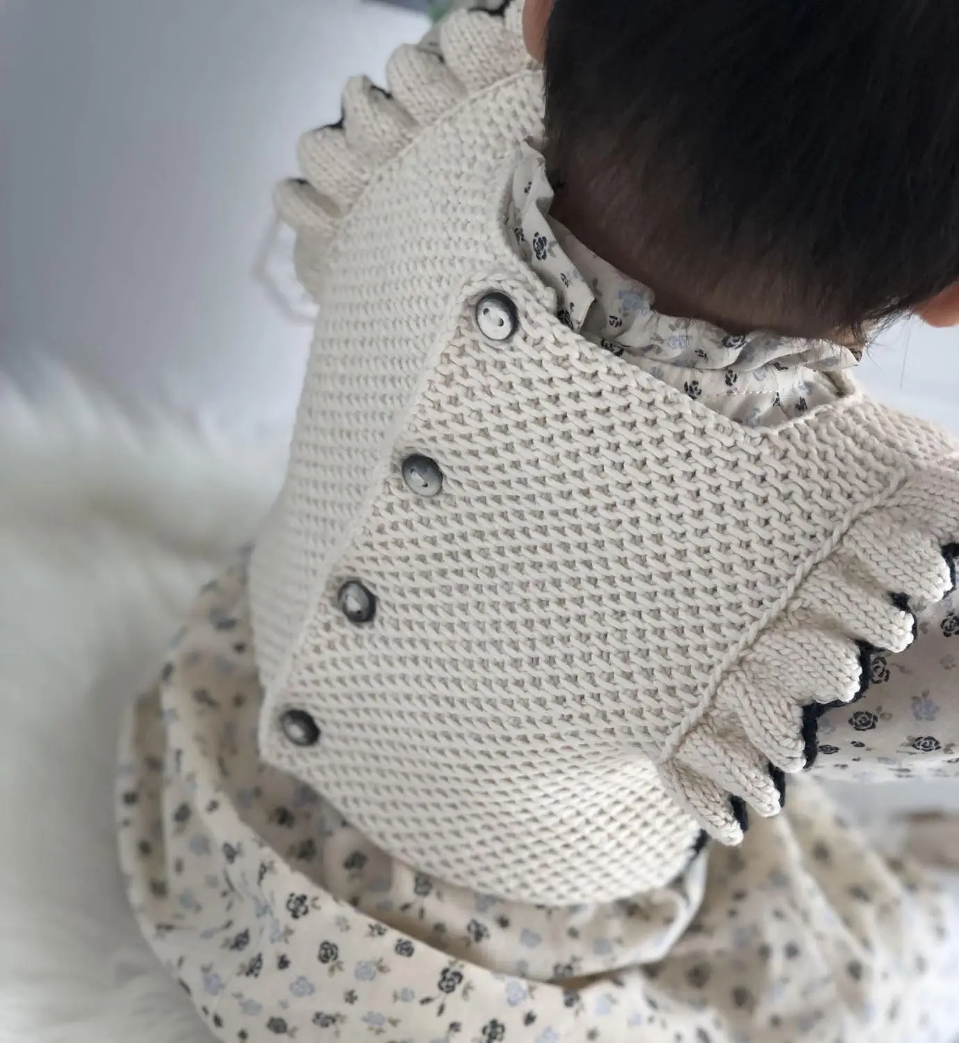 

New Baby Girl Clothes Cotton Knit Set Baby Coat and Shorts Spring Autumn Infant Clothing Suit Baby Boy Clothes Winter Outfit