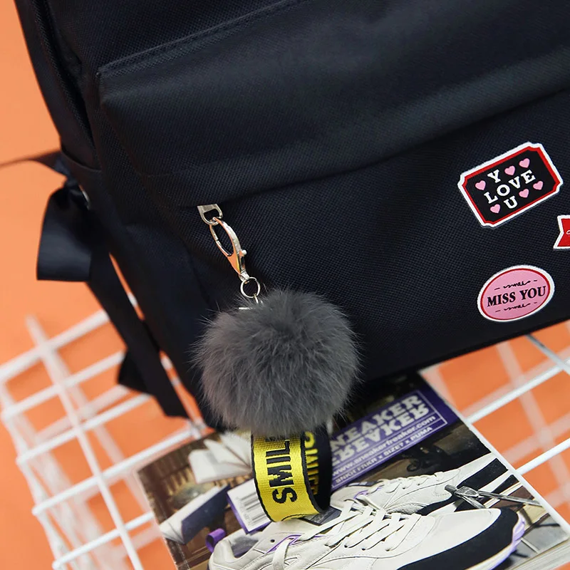 Холщовый Рюкзак милый женский модный вышивка 2018 рюкзаки для подростков женские