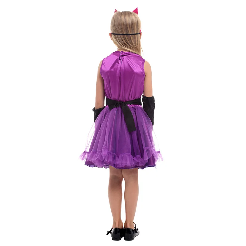 

Girl Animal Fantasia Cat Costume Cosplay Kids Children Halloween Carnival Kigurumi Fancy Party Dress Up