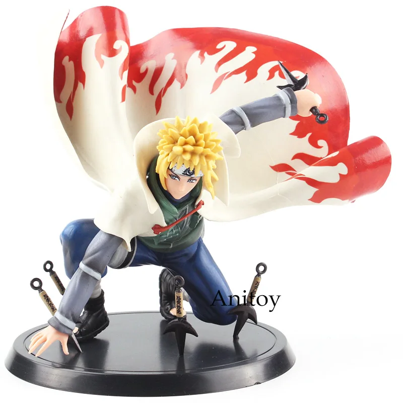 Наруто фигурка Shippuden Namikaze Минато ПВХ фигурка Коллекционная модель игрушки 15 см KT4804