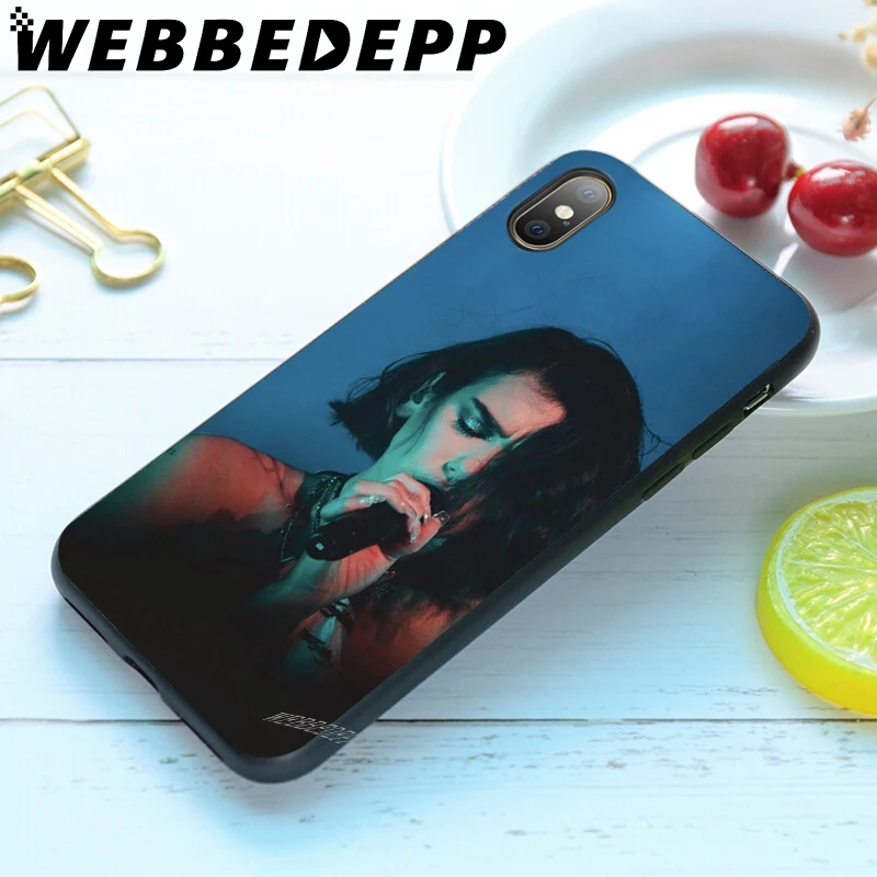 Мягкий чехол WEBBEDEPP Dua Lipa для iPhone 5 5S 6 6S 7 8 Plus X XS 11 Pro MAX XR