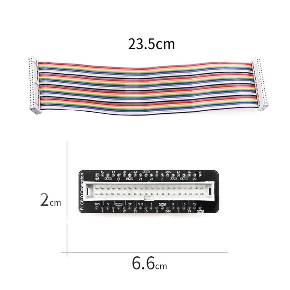 Плата расширения GPIO + кабель для Raspberry Pi 2B/3B/3B +/3A аксессуары игровой консоли модуль