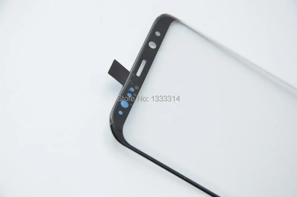 MAIJIEKE передняя стеклянная линза черная Замена для Samsung Galaxy S8 + Plus G955 внешний экран