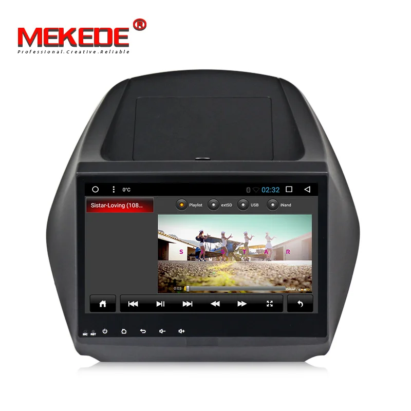 10 дюймов сенсорный экран Android7.1 Автомобильный gps для hyundai IX35 Tucson автомобильный dvd