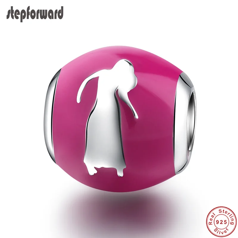 Шаг вперед популярный подарок на день рождения ювелирные изделия красная эмаль