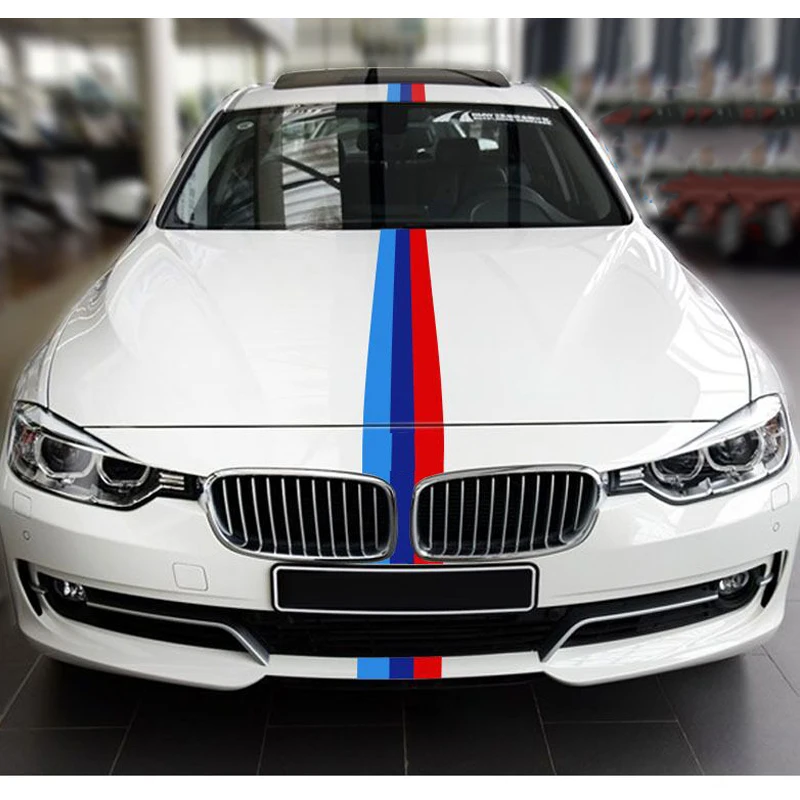 Стикер в полоску SRXTZM 100 см M для Bmw E38 E39 E46 E53 E60 E61 E64 E70 E71 E85 E87 E90 E83 F10 F30 F20 F35 GT|Наклейки