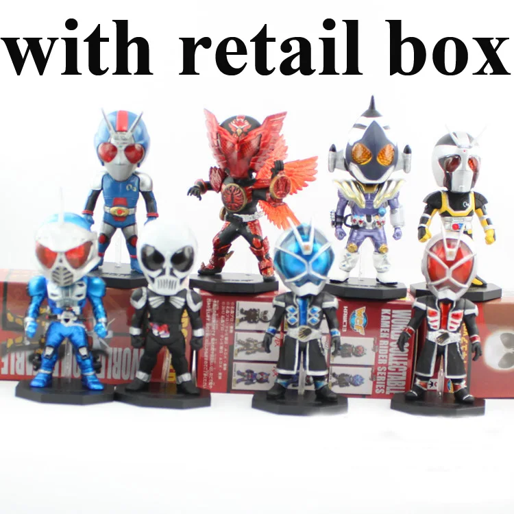 8 шт./лот см 13 го поколения экшн фигурка Райдера в маске Kamen Rider анимационная
