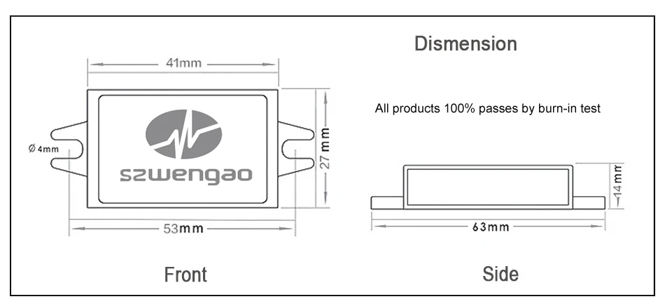 Высокое качество DC 12V к DC 5V 3A 15W преобразователь модуль Duble USB выход адаптер питания