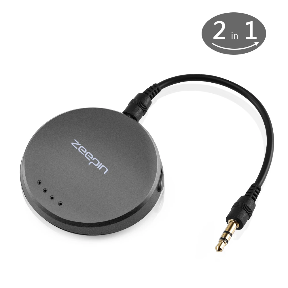 ZEEPIN T11 2 в 1 автомобильный Bluetooth набор свободные руки передатчик приемник для 3 5 мм