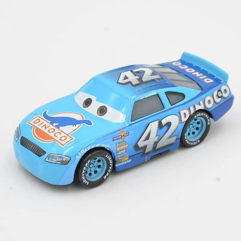 Disney Pixar тачки 3 новейшая роль № 42 Cal подсветка при погоде McQueen 1:55 литые модели