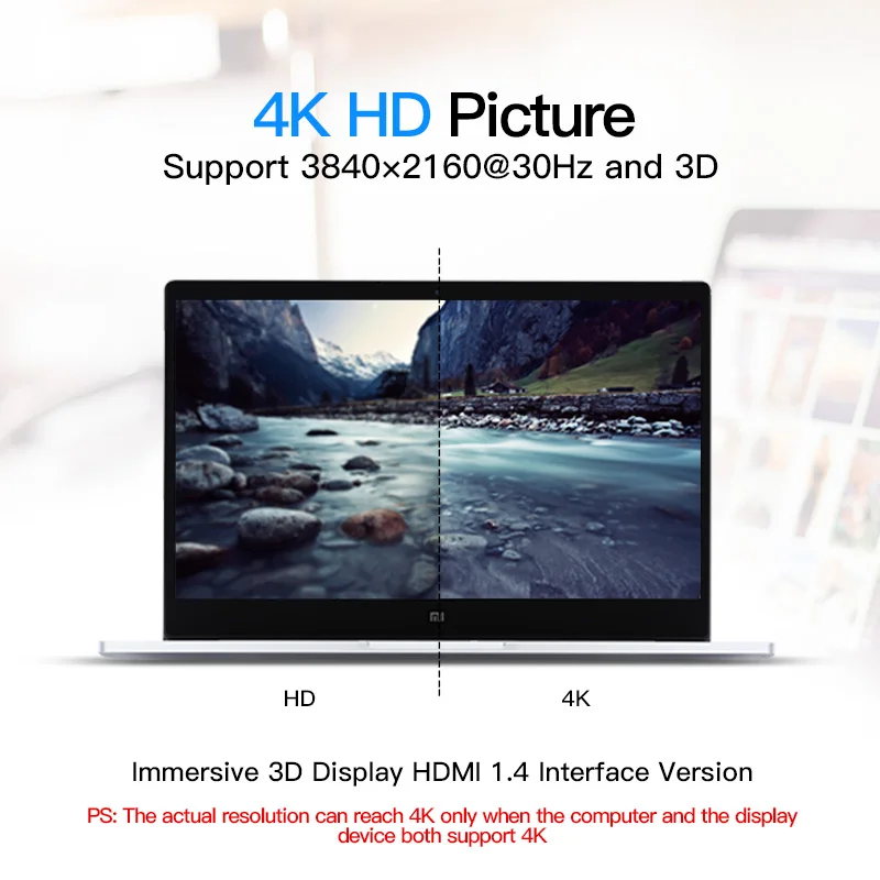Концентратор Vention USB Type C к HDMI с PD c 3 0 конвертер Suppot 4K * 2K для MacBook ChromeBook Hub HDMI|Кабели