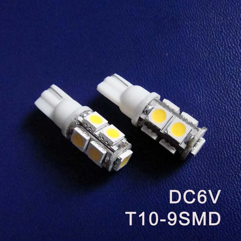 

High quality 6V 6.3V 158,168,194,912,W5W,501,T10 Wedge Led Warning Signal Indicator Light Pilot Lamp free shipping 500pcs/lot