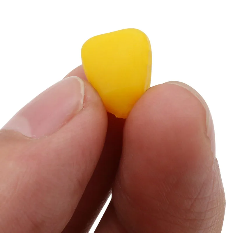 100 шт желтые всплывающие мягкие кукурузные плавающие приманки крупный карп