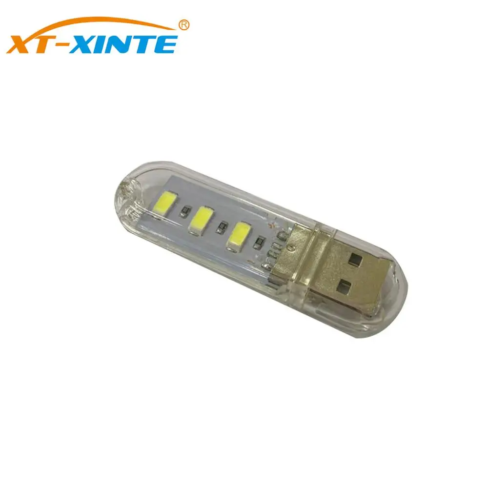 Ультра мини 3 светодиодный s USB 5V ночник настольная лампа для чтения книг кемпинга