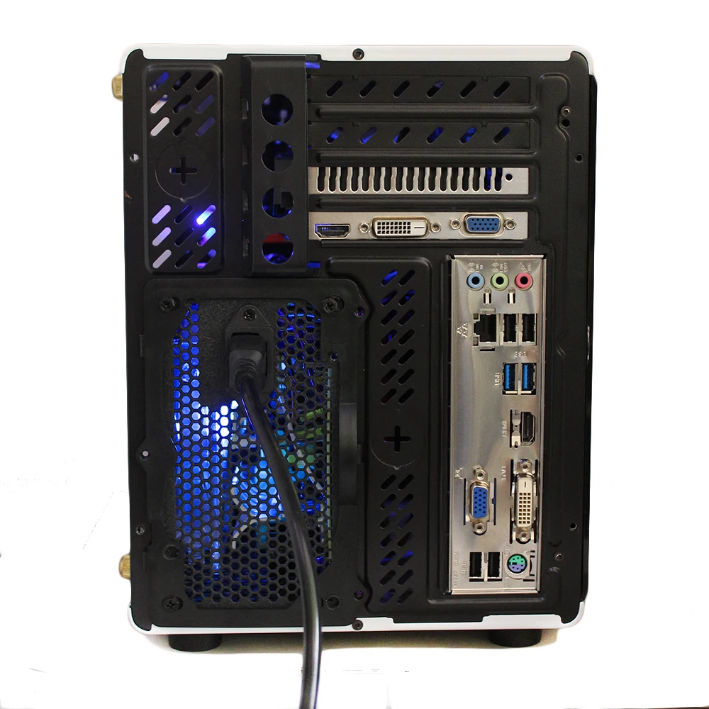 GloryMaster DIY настольный компьютер для Intel I3 I5 мини ПК супер игровой чехол HTPC Чехол Поддержка GTX 750Ti 1080 P