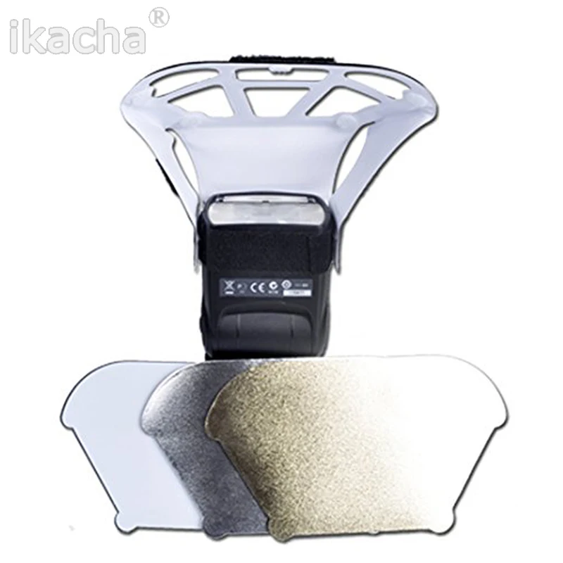 Универсальный Рассеиватель Speedlight/соты софтбокс сетка и трехцветный отражатель |