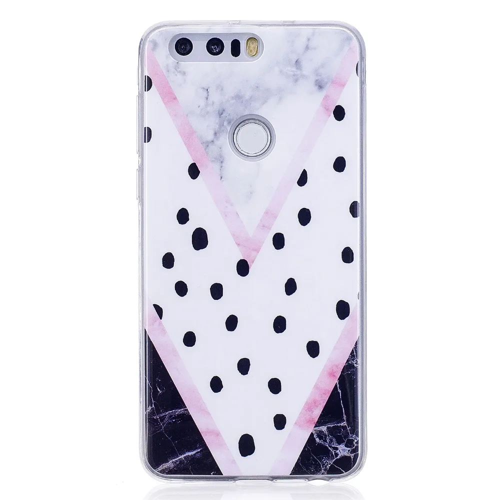Роскошный Мраморный чехол Gily для fundas huawei P20 lite Capas Мягкая силиконовая задняя