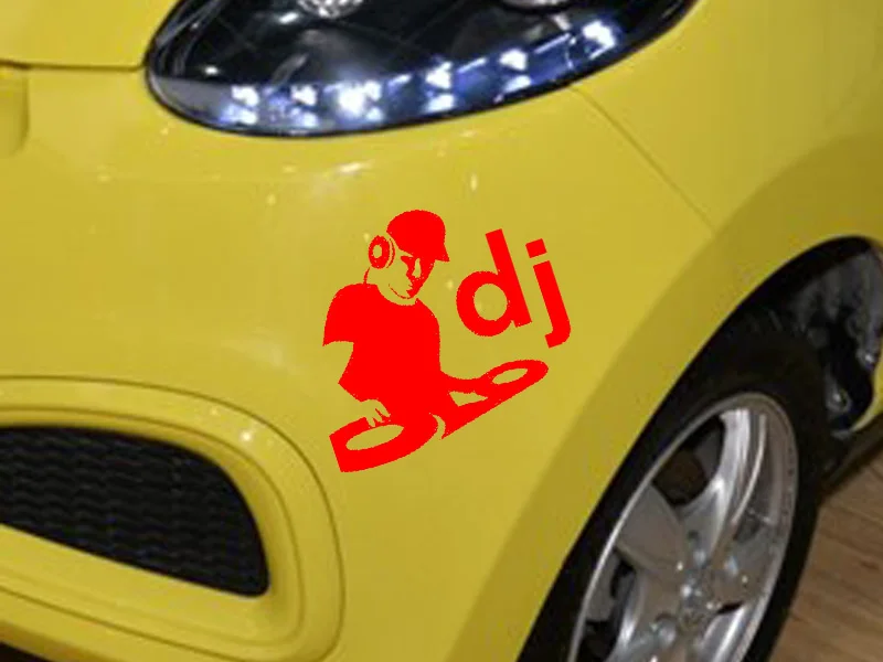 HotMeiNi наклейка для автомобилей Jdm украшение DJ окно бампер виниловая задняя дверь