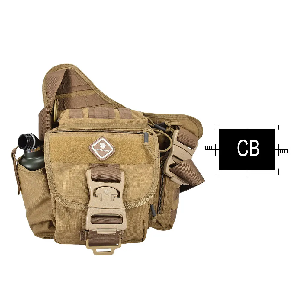 Emerson gear высшего класса EDC Jumbo Versipack тактический слинг пакет Recon сумка на плечо тактическая Шестерня натуральная Multicam 500D лямки