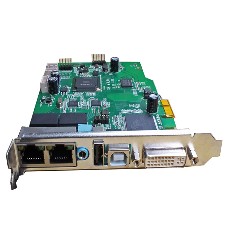 Цветная подсветка S2 карта отправителя синхронный полноцветный светодиодный