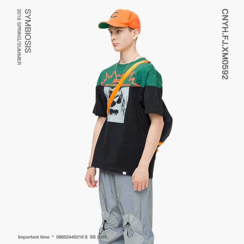 VIISHOW Streetwear Printed Men's T-shirt Brand Casual t shirt men Camisetas Hombre 2019 New Summer Funny T Shirts TD1537192 | Мужская