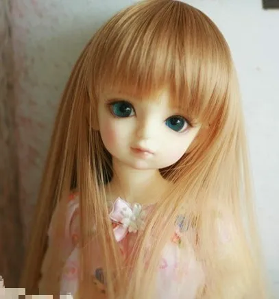 Бесплатная доставка 1/6 6 7 &quotНовое поступление Bjd SD кукла парик высокая