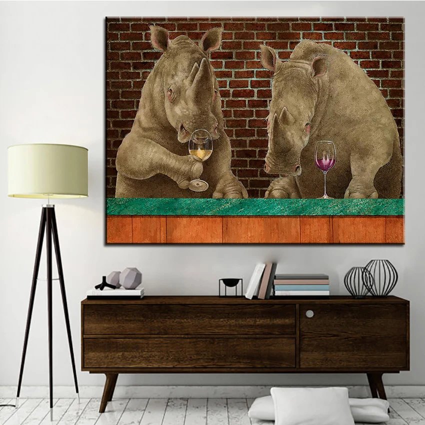 Картина маслом большого размера для дегустации Рейна настенная живопись