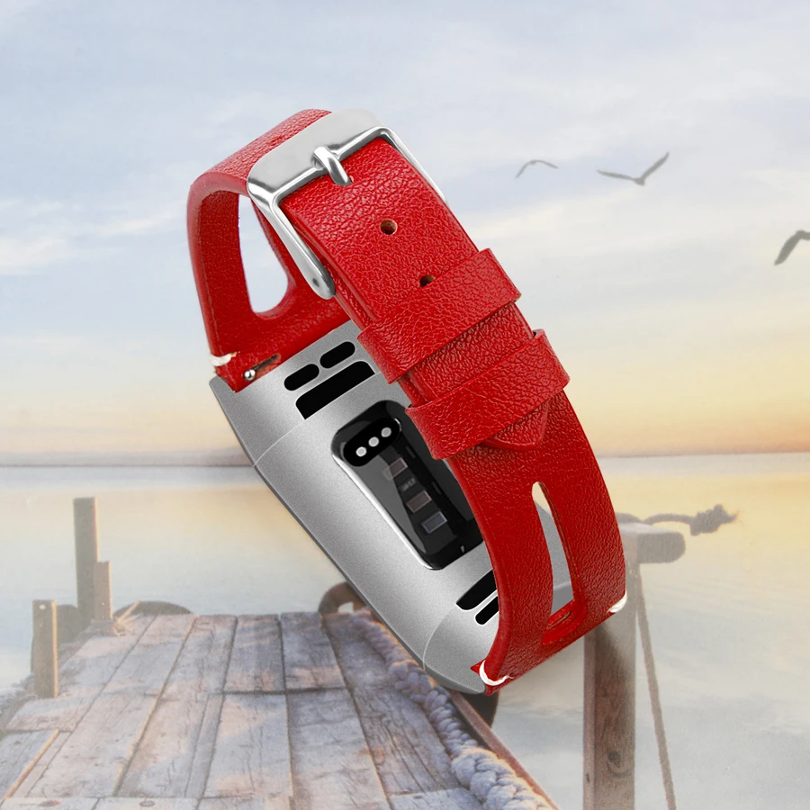 Кожаный ремешок для Fitbit Charge 3 Смарт-часы ремешок Браслет замена PU Smartband для Fitbit Charge 3 Band