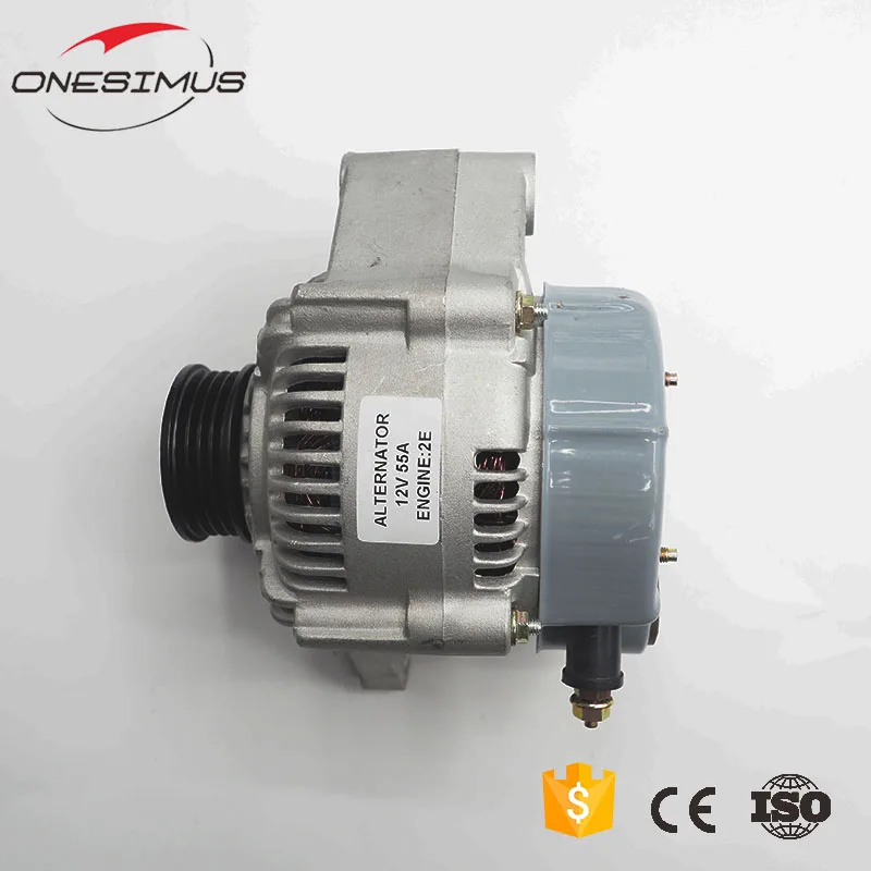 12 V/55A генератора OEM 27060-10030/27060-11070 для 2E 2E-E 2E-LC COROLLA/звездочка