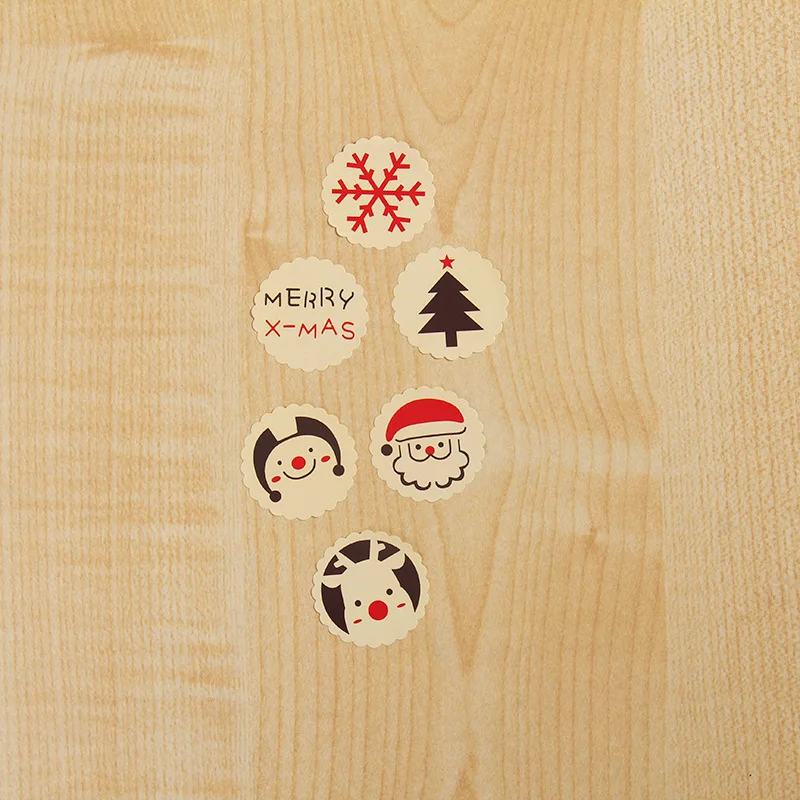 Пятно уплотнительных элементов рождественское цветочное украшение наклейками