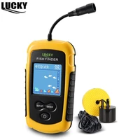 wireless portable sonar fish finder fishing alarm deeper fish finder fishfinder alarm sensor transducer with lcd dispaly