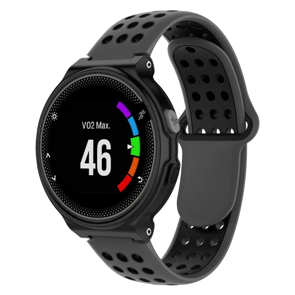 22 мм спортивный силиконовый ремешок на запястье для Garmin Forerunner 220 230 235 630 620 735 Garminm