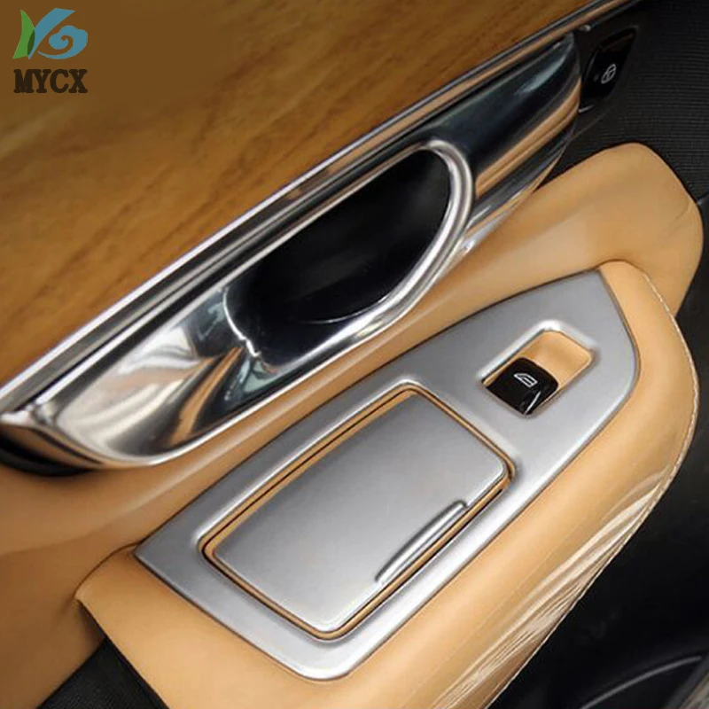 Для Volvo XC90 XC 90 стеклоподъемник кнопка включения крышка отделка ABS Матовый 6 шт