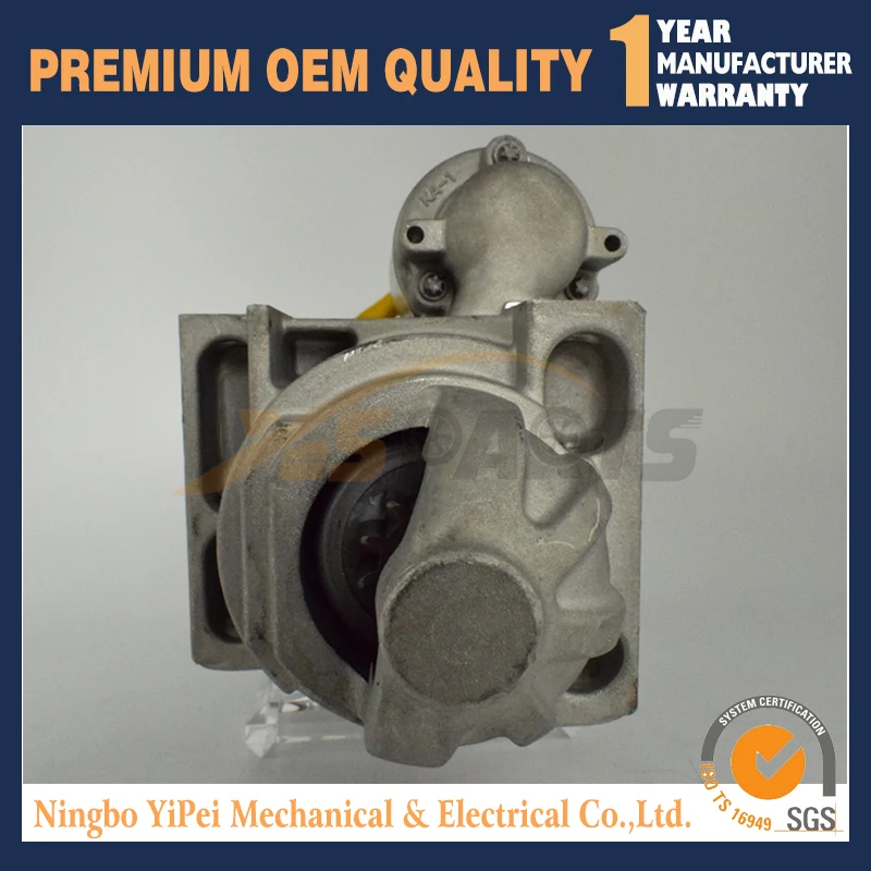 Новый морской стартер сертифицированный для двигателей Mercruiser & Volvo Penta V6 V8 9000839