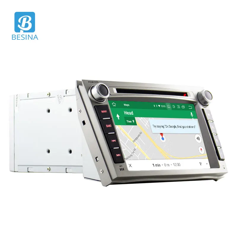 Автомобильный DVD плеер Besina In dash Android 10 0 для SUBARU OUTBACK 2008 2013 Wi Fi стерео GPS 4 Гб + 64 ГБ
