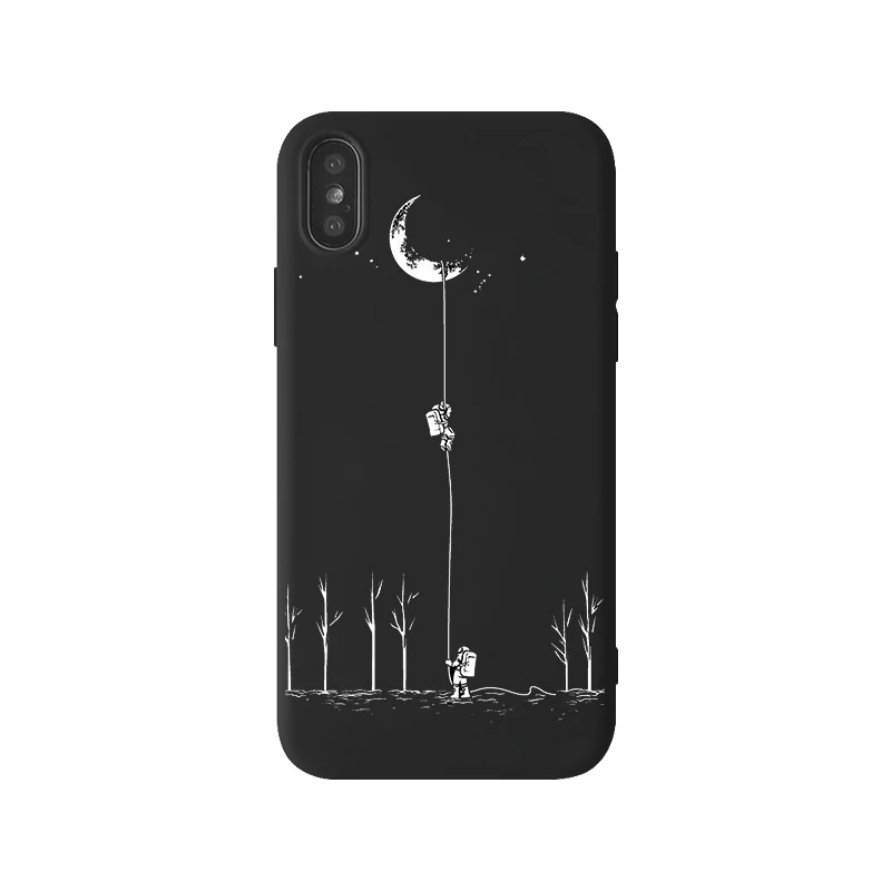 Планета Рисунок мобильный телефон коробка чехол для iPhone 6 6s 7 8 P космическая