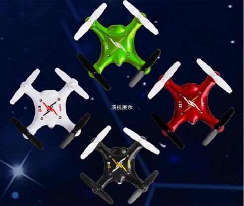 New Year Gifts!Syma Sima X12 2.4G 3D mini aircraft aeromodelling tumbling four shaft remote control airplane toys45 30 | Игрушки на