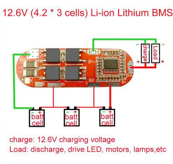 3S 4S 5S ячеек 25A литий ионный LiPo полимерный BMS 18650 литиевая батарея защита зарядная