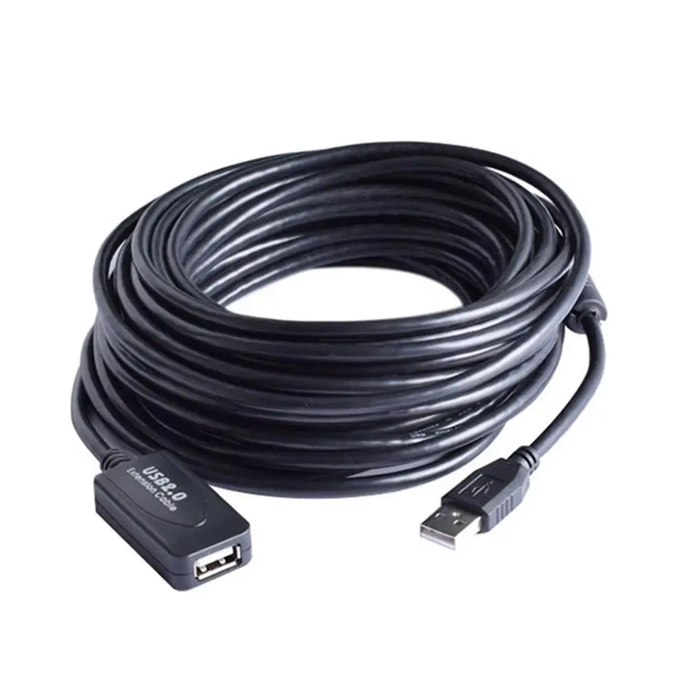 USB 2 0 удлинительный кабель 10 м штекер-гнездо | Электроника