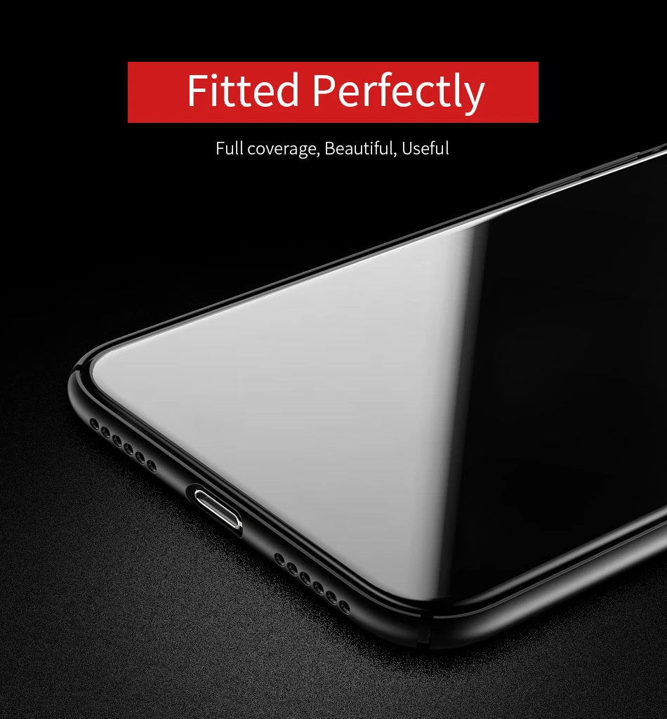 FLOVEME 3D 9 H закаленное стекло для iPhone X XS Max пленка протектор экрана для iPhone XR Защитное стекло для iPhone X XS Max стекло