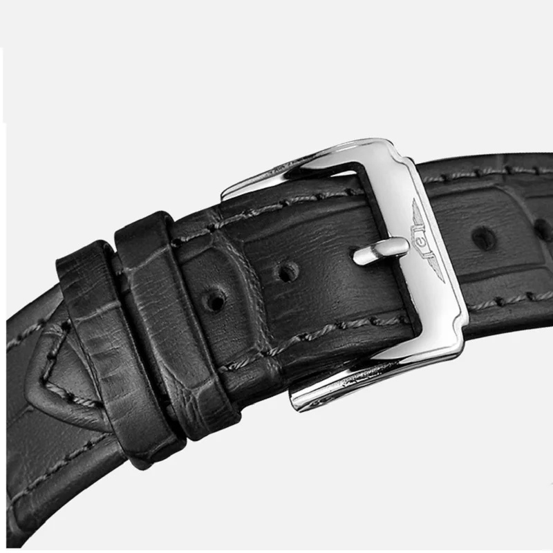 Часы наручные GUANQIN Мужские механические брендовые Роскошные ультратонкие с