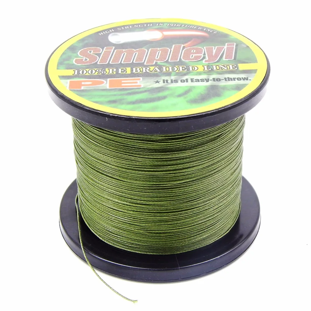Приманка Simpleyi в подарок 500 м 8 подставок 10 фунтов до многофиламентная Pe плетеная